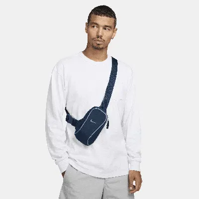 Nike Unisex  Sportswear Essentials Crossbody Bag (1l) In Blue