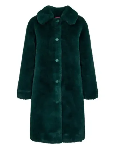 Numph Era Coat In Bear Grass In Green