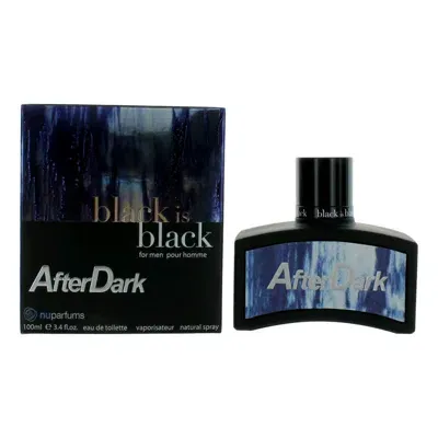 Nuparfums Black Is Black After Dark By , 3.4 oz Eau De Toilette Spray For Men In Multi