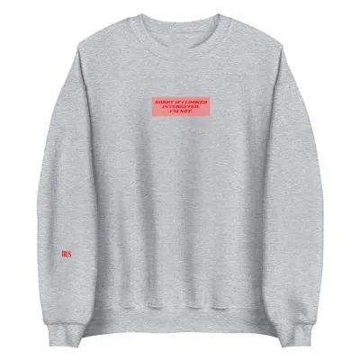 Nus Women's Grey Not Interested Sweatshirt