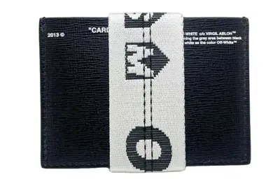 Pre-owned Off-white X Dover Street Market Card Holder Black/white