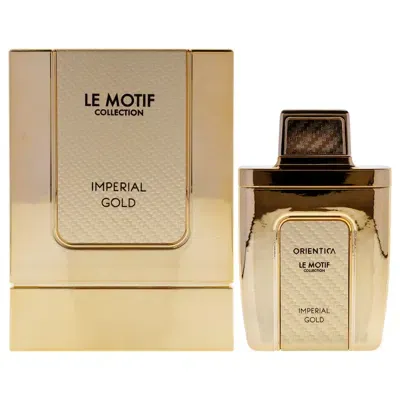 Orientica Le Motif Imperial Gold By  For Men - 2.9 oz Edp Spray In White