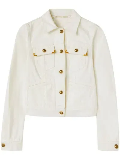 Palm Angels Coats & Jackets In Beige