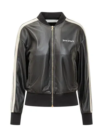 Palm Angels Coats & Jackets In Black