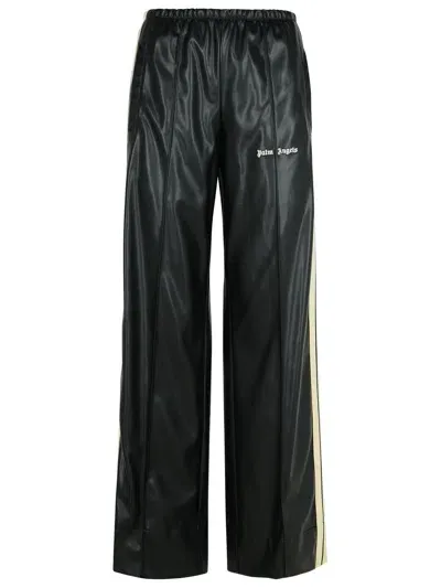 Palm Angels Jogger Black Polyester Blend Pants