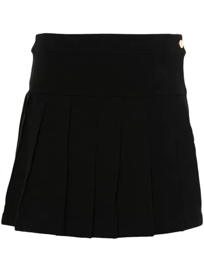 Palm Angels Skirts In Black Black