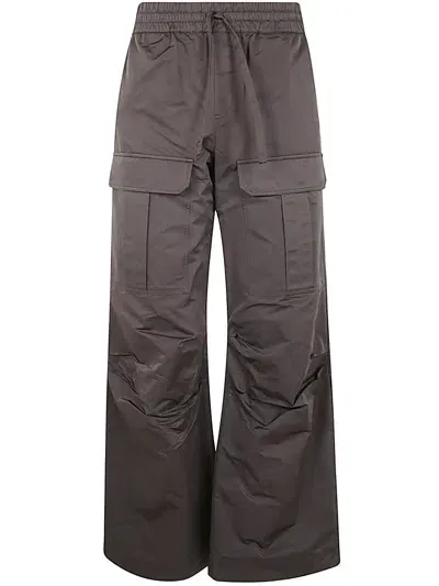 P.a.r.o.s.h Taffetas Cargo Pants In Grey