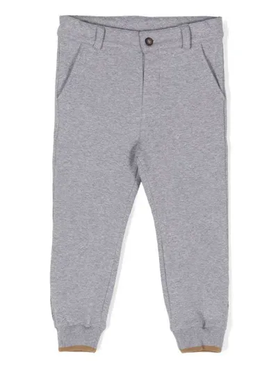 Patachou Kids' Tapered Trousers In Gray