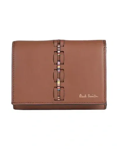 Paul Smith Woman Wallet Brown Size - Calfskin