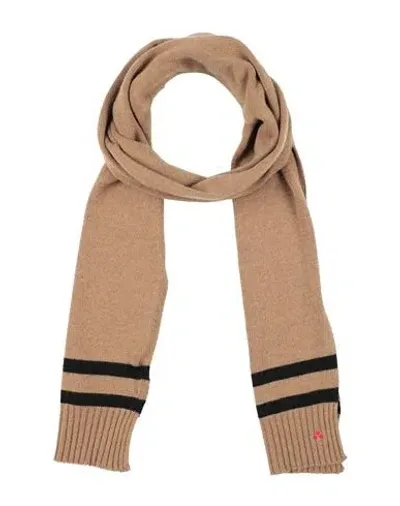 Peuterey Woman Scarf Camel Size - Wool, Viscose, Polyamide, Cashmere In Brown