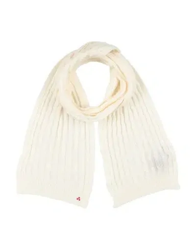 Peuterey Woman Scarf Ivory Size - Acrylic, Polyamide, Mohair Wool In White