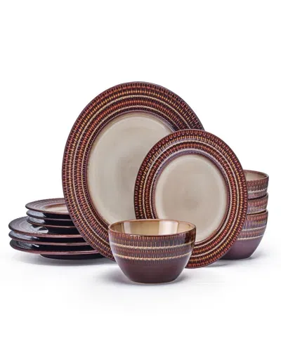 Pfaltzgraff Skylar 12-pc Dinnerware Set, Service For 4 In Assorted