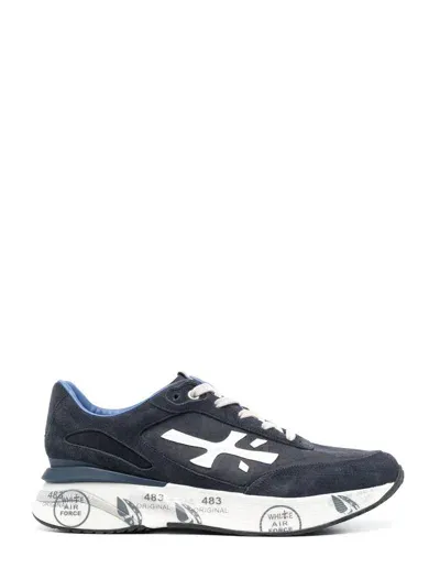 Premiata Sneakers In Dk Blue