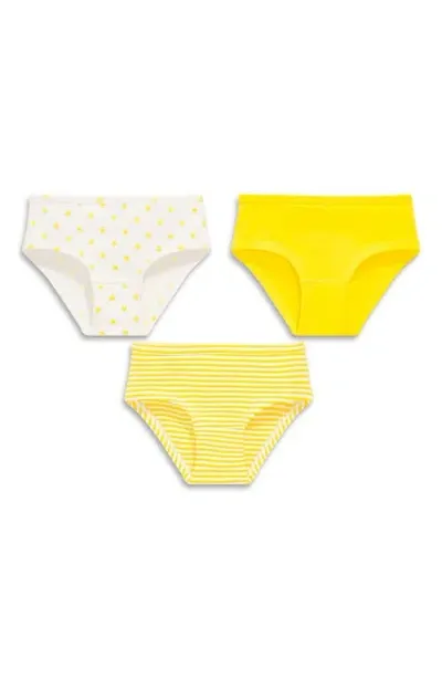 Primary Kids'  Bikini 3-pack In Sunshine Mix