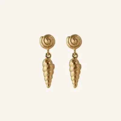 Printer And Tailor Pernille Corydon Cocoon Earrings In Gold