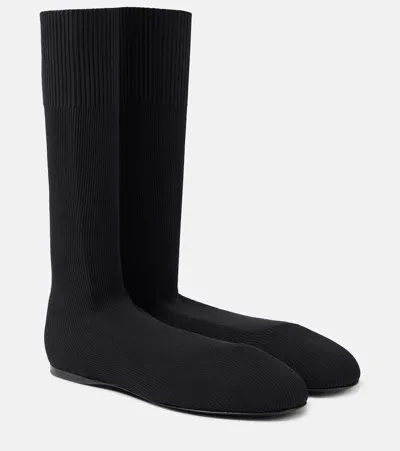 Proenza Schouler Tee Knit Sock Boots In Black