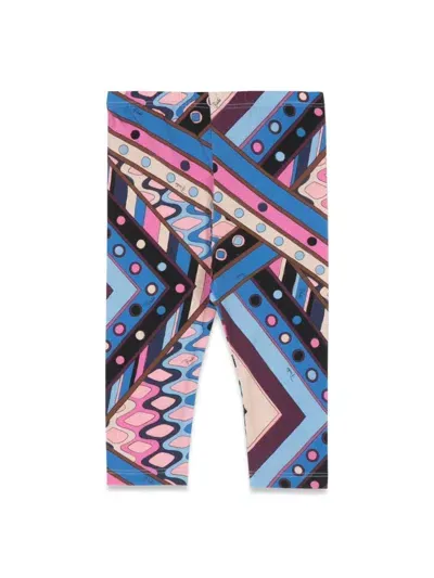 Pucci Kids' Leggings/cyclist In Multicolour