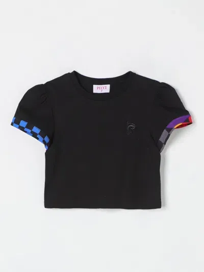 Pucci T-shirt  Kids Color Black In Schwarz