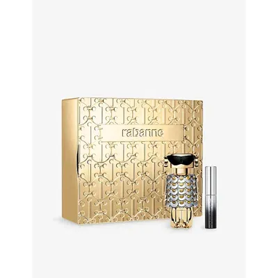 Rabanne Fame Eau De Parfum And Mascara Gift Set In White