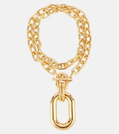 Rabanne Xl Link Pendant Necklace In Gold