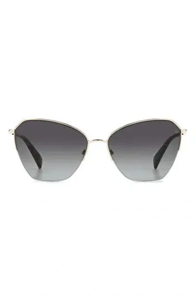 Rag & Bone 58mm Cat Eye Sunglasses In Gray