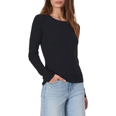 Rag & Bone Audrina Rib Sweater In Black