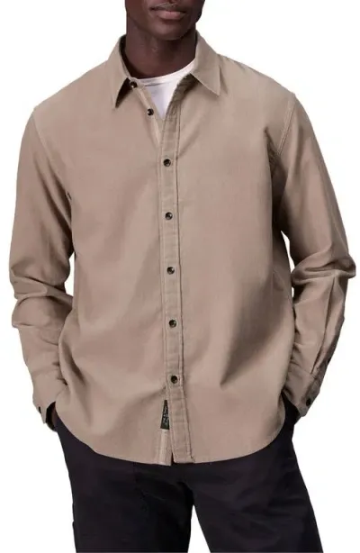 Rag & Bone Corduroy Shirt In Desert