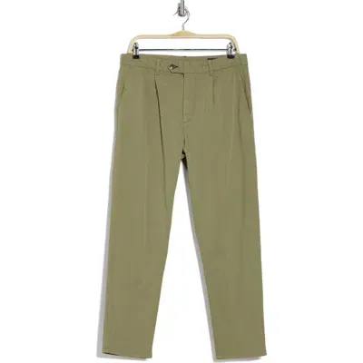 Rag & Bone Pleated Stretch Cotton Chino Pants In Lichen