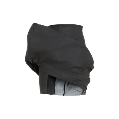 Rick Owens Draped Mini Skirt