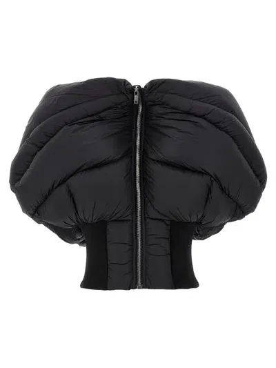 Rick Owens Mini Horus Sl Jkt Down Jacket In 黑色的