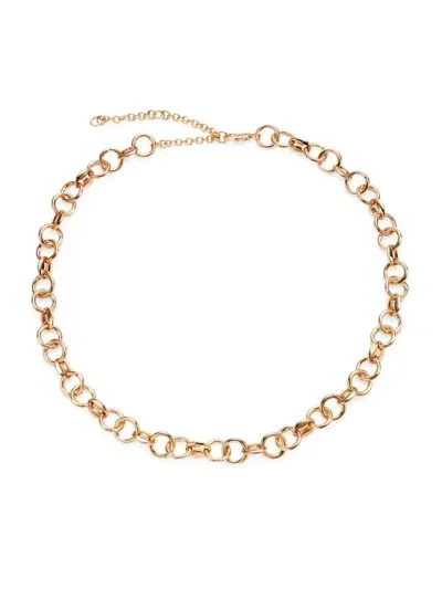 Roma And Rae Women's Goldtone Link Chain Necklace In Metal