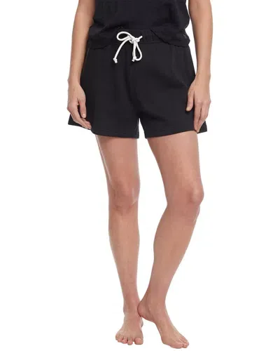 Sage Collective Sage Collective Canyon Stitch Slub Short In Black