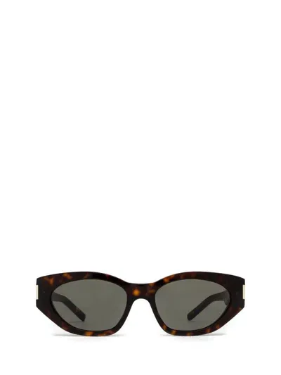 Saint Laurent Eyewear In Brown