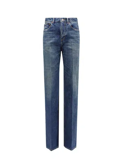 Saint Laurent Jeans In August Blue