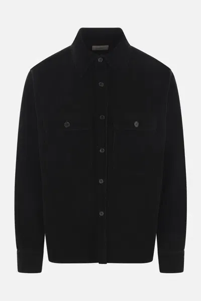 Saint Laurent Shirts In Deep Faded Black