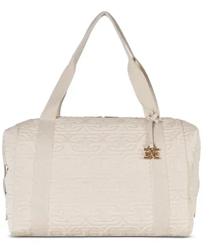 Sam Edelman Ethyl Large Weekender Bag In Ivory