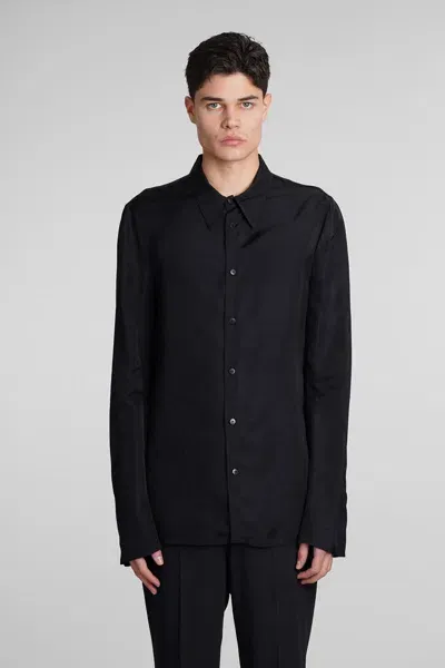 Sapio N16 Shirt In Black Polyamide Polyester