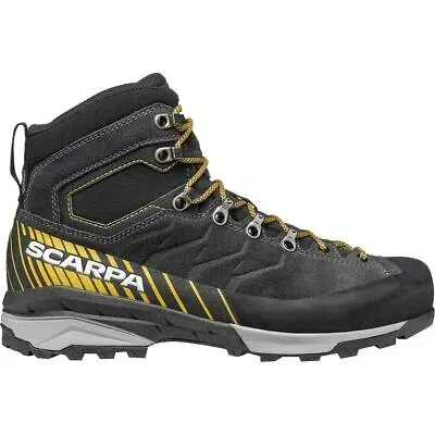 Pre-owned Scarpa Mescalito Trk Gtx Boot - Men's Dark Anthracite/mustard, 47.0 In Yellow