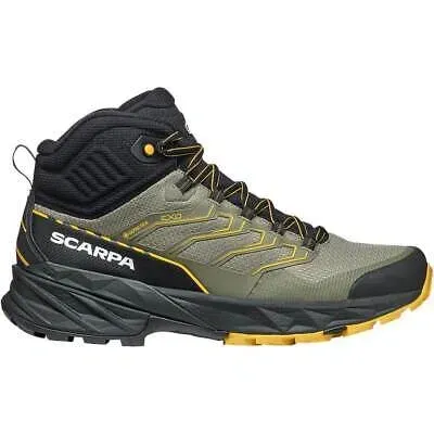 Pre-owned Scarpa Rush 2 Mid Gtx Hiking Boot - Men's Moss/sulphur, 44.0