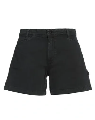 Scout Woman Shorts & Bermuda Shorts Black Size M Cotton