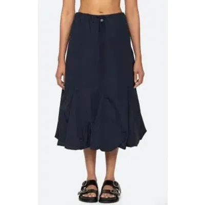 Sea Nyc Evelyn Skirt In Blue