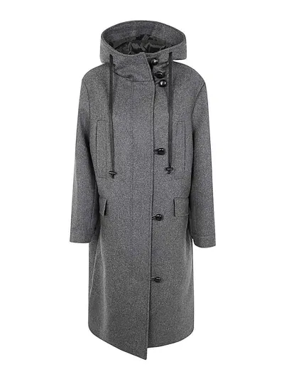 Semicouture Vincent Coat In Grey