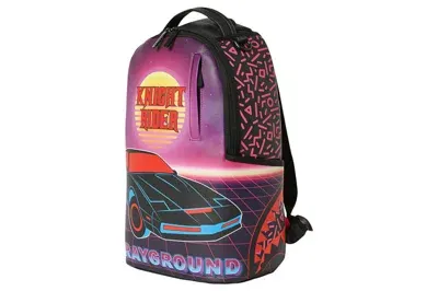 Pre-owned Sprayground Knight Rider Hoff Rider (dlxvf) Backpack Multicolor