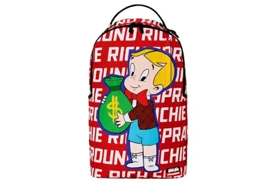 Pre-owned Sprayground X Richie Rich Richer Than Ever (dlxsr) Backpack Red