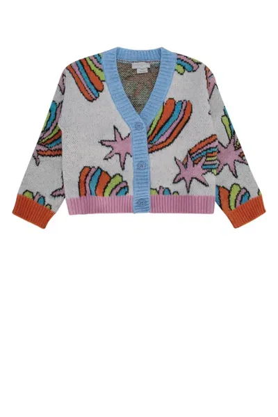 Stella Mccartney Kids' Knit Cardigan In Colourful