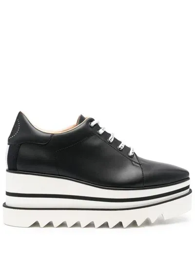 Stella Mccartney Sneak-elyse Platform Sneakers In Black