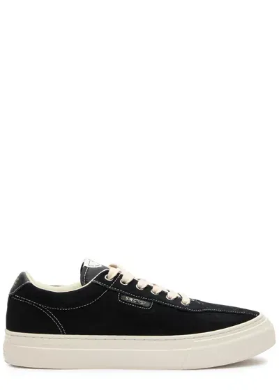 Stepney Workers Club Dellow 02 Cup Suede Sneakers In Black