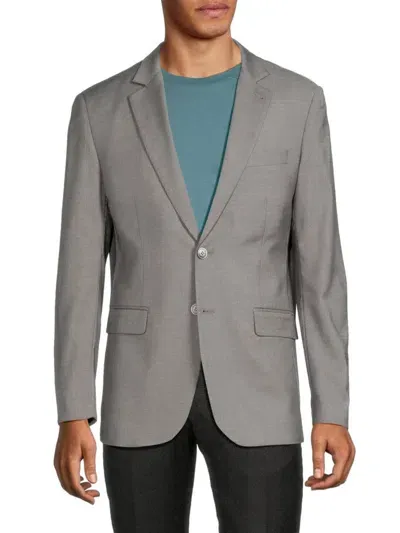 Tahari Men's Slim Fit Notch Lapel Blazer In Grey