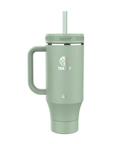 Takeya Fixed Handle Tumbler 40 oz In Matcha