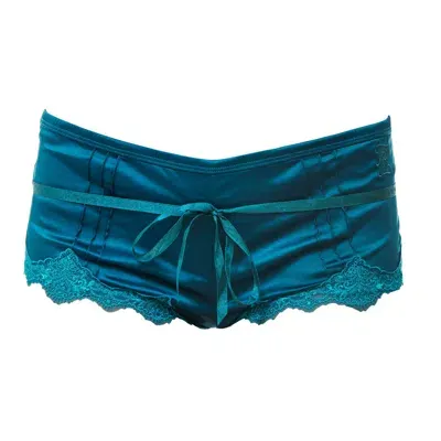 Tallulah Love Women's Blue Opulent Lace In Peacock Short